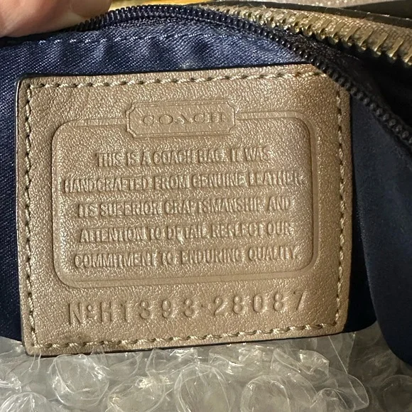 Coach Madison Kelsey Satchel Bag Medium Gray Snake Print - Picture 4 of 4